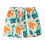 Boys' dinosaur print swim trunks stretch drawstring size 1