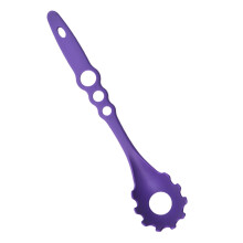 Cuchara de nailon para pasta con orificios de drenaje (1 unidad)