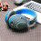 Ακουστικά Bluetooth Bouanq, Ακουστικά Gaming με μπάσα γύρω από το αυτί, μικρόφωνο και φώτα 5