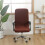Housse de chaise de bureau extensible en spandex, taille universelle, 1 pièce 8