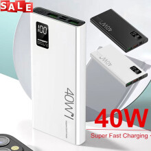 Prenosná rýchlonabíjačka Xhy Power Bank s 20 000 mAh, biela