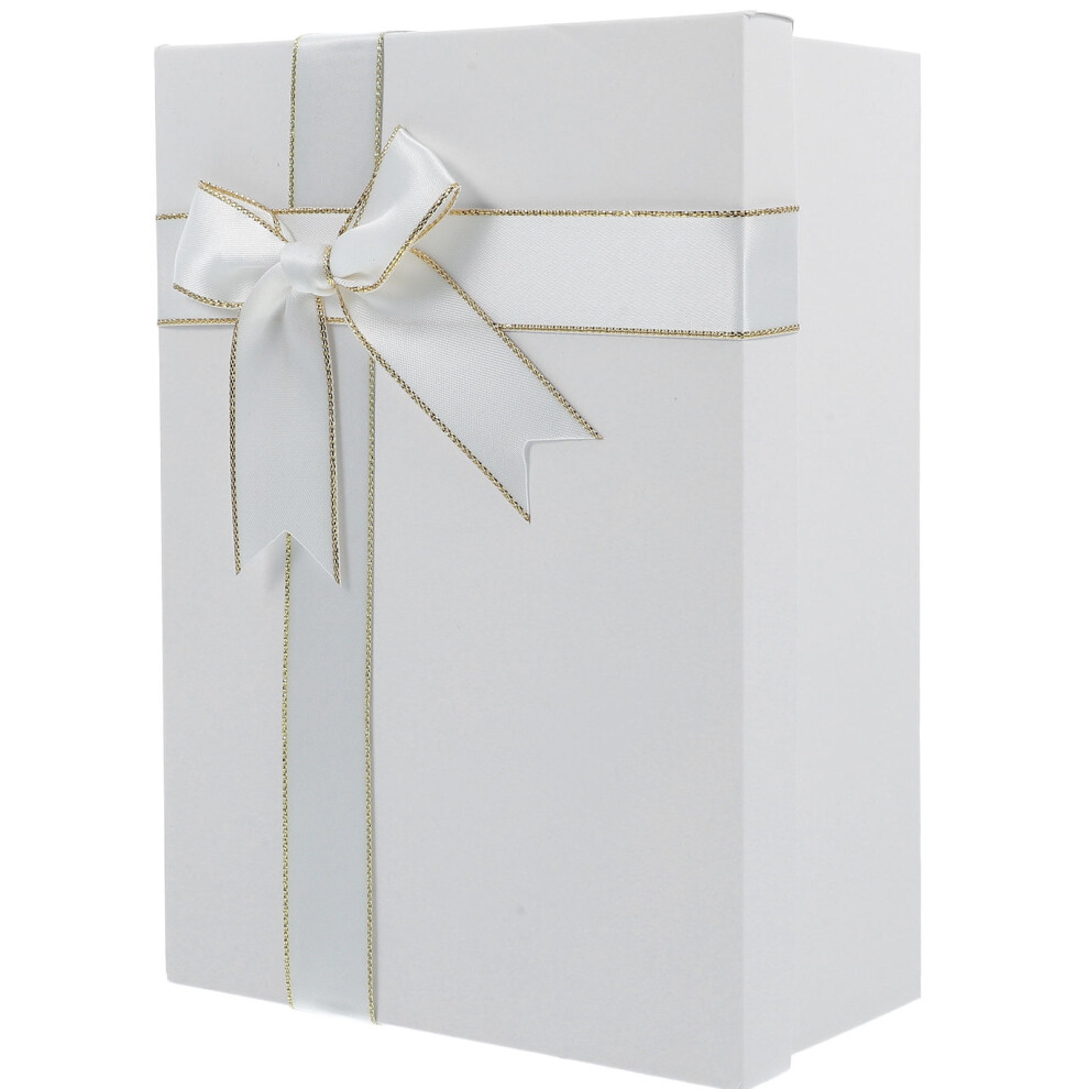 White Rectangular Empty Packing Box 1 Pack