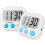GYDEK Digitale Keukentimer Wit, 2-pack 1