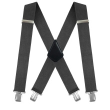 Men's X-Back Suspenders Heavy Duty 2 Inches Wide Adjustable