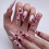 Faux ongles à pression Y2K Goth Kawaii (24 pièces) 2