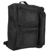 Bolsa de almacenamiento para silla de ruedas, impermeable, de tela Oxford negra.