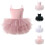 Φόρεμα αμάνικο με στάμπα για νήπια κορίτσια σε γαλάζιο χρώμα1T 1