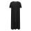 Women's Winter Robe with Pockets Black S 5