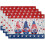 Patriottische kabouter placemats 12x18 inch, set van 4 1