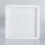 Reusable plastic cement mold square 12x12 inch 1