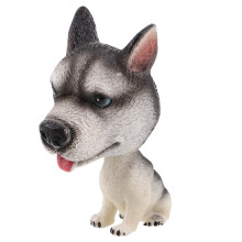 Husky bobblehead figur bil instrumentbræt dekoration