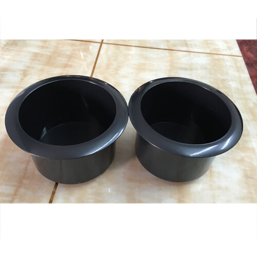 Portabicchieri di ricambio in plastica nera per divano