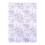 10er-Rolle Geschenkpapier mit weißen Blumen 1