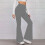 Γυναικείο παντελόνι γιόγκα σε ίσια γραμμή, μπλε σκούρο, έλεγχος κοιλιάς L 1