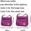 Borsa a tracolla da donna con molteplici tasche, borsa capiente 7