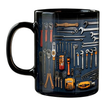 Szerszámosláda bögre3D szerelő dizájn11oz