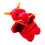 Drachen-Handpuppe Plüschtier für Kinder und Eltern Rot 1