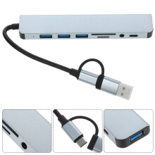 USB-Hub-Adapter für Laptops mit mehreren Anschlüssen