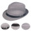 Ανδρικό καπέλο Fedora με φαρδύ γείσο και mesh, χρώμα Pure Color Sun Hat1 4