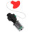 2X Inflatable Life Jacket Accessories 33g CO2 Cylinder Automatic Device Plastic Portable Safety 3