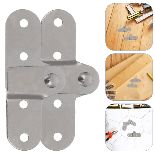 Charnière de biellette de direction pour échelle, robuste, 2 pièces