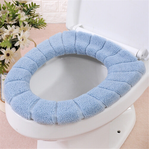 WC-Sitzbezug, dick, warm, weich, universell, 1er-Pack
