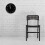 Chair Backrest Plastic Black 1 Pack 2
