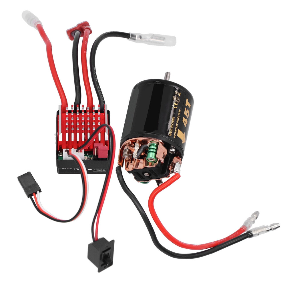 60A/360A Brushed Esc With 540 Motor For 1/10 Rc Trucks 9558633499384