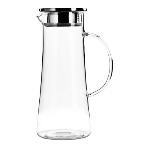 Borosilicate Glass Pitcher 1.5L with Detachable Filter 1