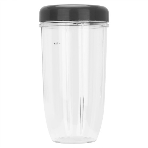 Ανταλλακτικό δοχείο μπλέντερ 32oz, συμβατό με Nutri Bullet900W - Κιτ διαφανούς κανάτας και 1