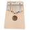 Kalimba DIY Kit Ξύλινο πιάνο 10-πλήκτρων 4