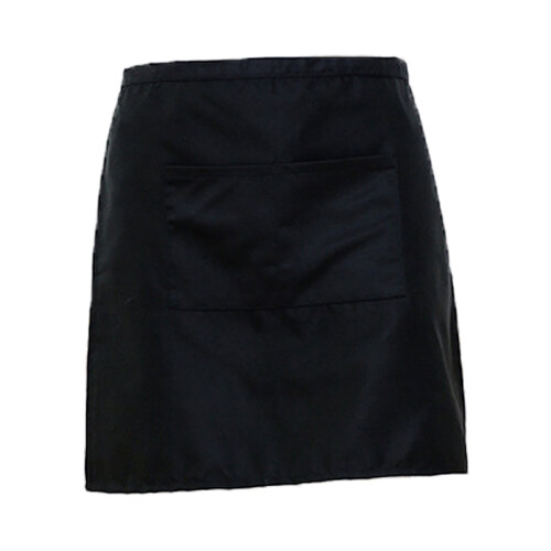 Cotton Waist Apron with Pockets Adjustable Kitchen Server