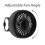 Bilventilator Sort USB-drevet 1 stk. 9x9x3,3 cm 7