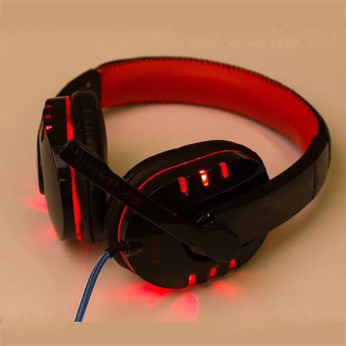 lulshou stereo gaming headset with mic USB and 3.5mm 1