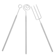 Homoyoyo stainless steel chocolate dipping forks 3 pcs