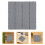 Balcony Deck Tiles Grey PP Interlocking 1 Set 1