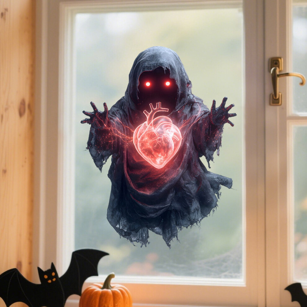 Halloween Window Clings Ghost Decor 12 Pcs 922042420823