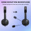 Gaming Headset USB Wired Stereo with Mic for PC PS4 3
