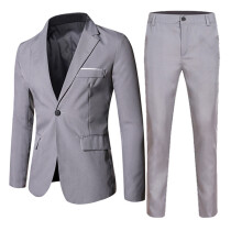 Set palton și pantaloni cu mânecă lungă, gri, S, pentru băieți