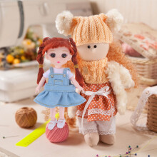 Bear Clothes Replacement Fabric Overall Skirt Set for 4.72