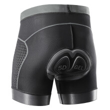 Arsuxeo men's cycling shorts with 5D gel padding