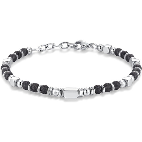 Women's Beaded Boho Bracelet Silver Gold 7"+1" Adjustable