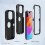 Capa TASHHAR para iPhone 15 com protetor de tela e lente, preta. 8