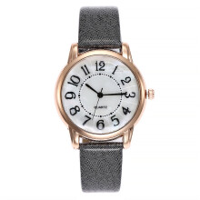 Women's Casual Quartz Dress Watch Leather Strap
