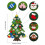 Felt Christmas Tree Decor with Ornaments 3ft 26pcs 3