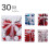 Weihnachtskugel-Dekoration, 30 Stück, 1,2 x 1,2 Zoll 4