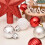 Weihnachtskugel-Dekoration, 30 Stück, 1,2 x 1,2 Zoll 2