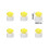 LED Flameless Candles Rose Tealights 6 Pack 2