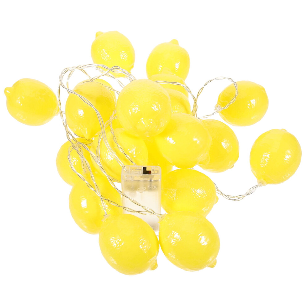FRCOLOR lemon-shaped LED string light 1 string
