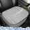 Leather Car Seat Cushion with Mesh Insert for All-Season Use 6